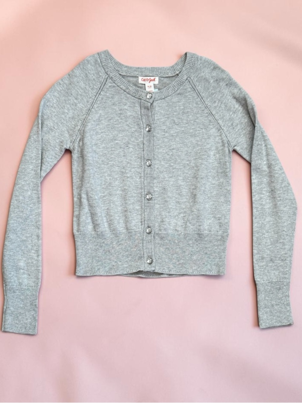 Kids Gray Cardigan NWT